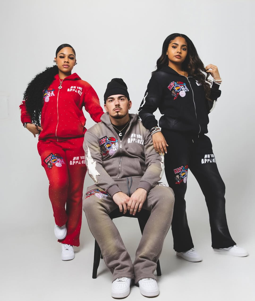 Multi Patched Sweatsuits