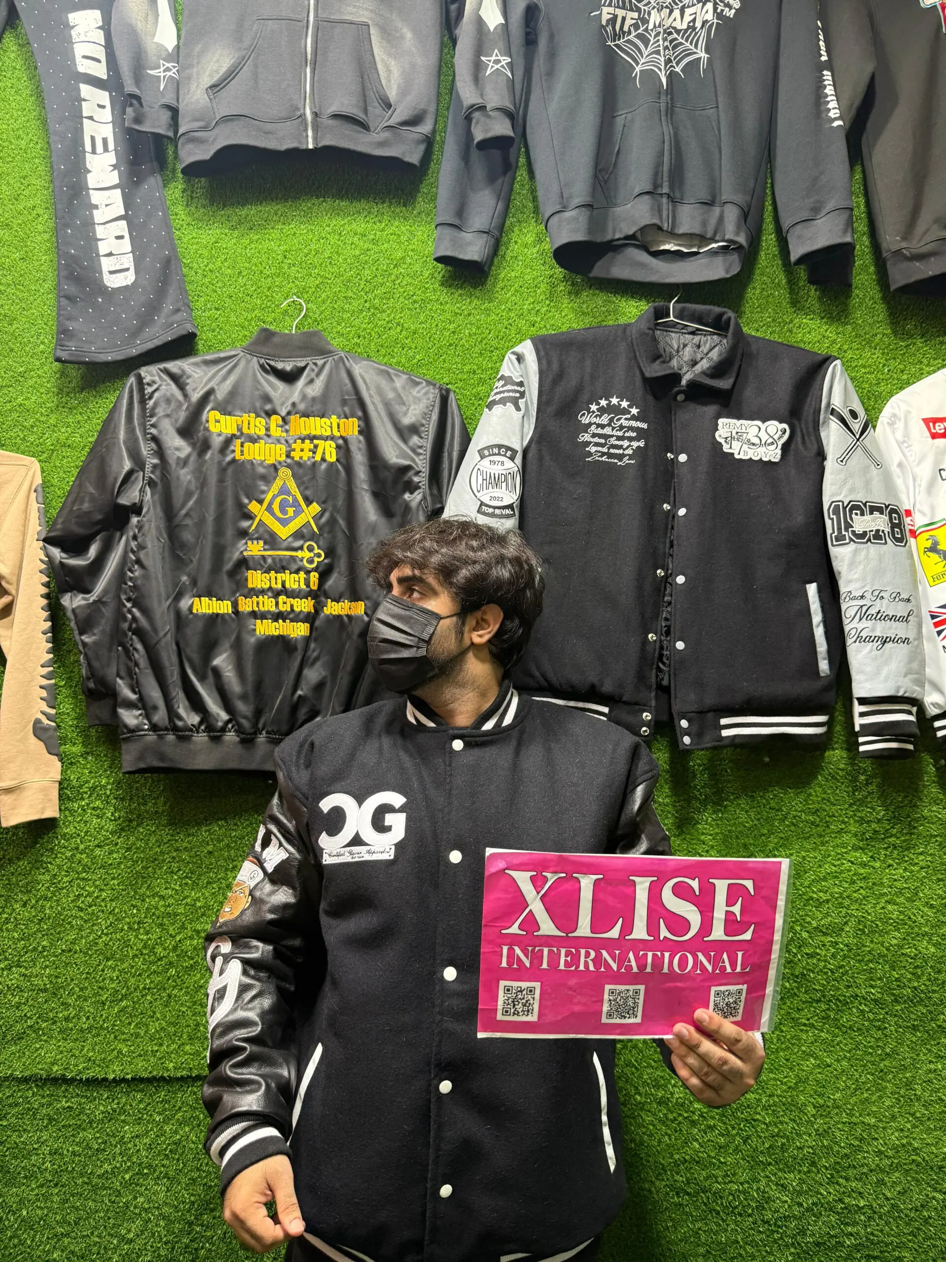 XLISE INTERNATION VARSITY JACKET XLISE