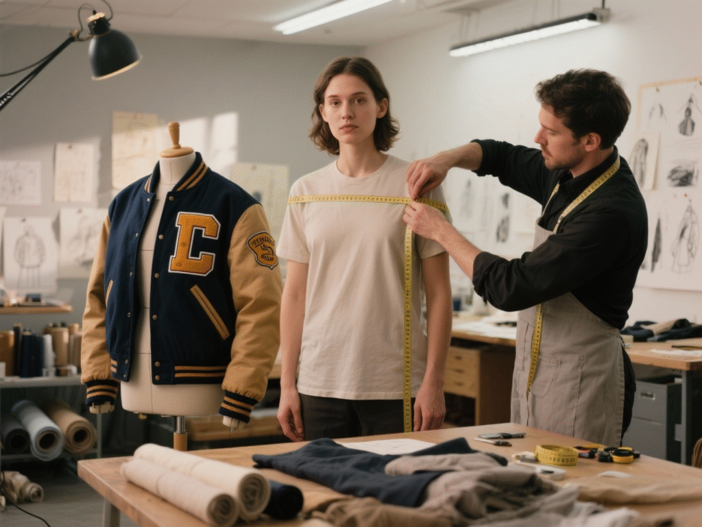 xlise international jacket mesaurents